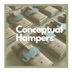 This is an example of my conceptual hampers. Whether it's for wedding favors or birthday return gifts, I can take your ideas and conceptualize them with my signature style.