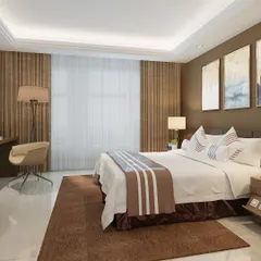 This bedroom layout is an example of how we can apply Vastu principles to create a space that promotes restful sleep and positive energy flow.