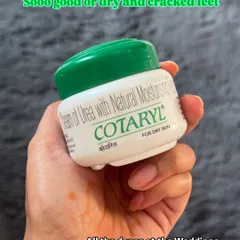 After all the dancing at weddings, my feet were so dry and cracked. This Cotaryl cream was a lifesaver and healed them in just a few days.