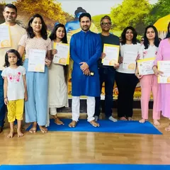 Celebrating the success of another 200-hour YTTC batch. We are honored to have guided these dedicated students, including a young aspiring yogi, on their path.