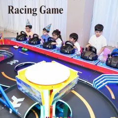 Little racers can get behind the wheel at our Fast & Furious car racing game. This multi-player arcade setup is perfect for some friendly competition among friends.