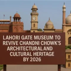 The Lahori Gate Museum project is a vital example of adaptive reuse, reviving a historic structure to tell the story of Chandni Chowk's cultural heritage. Once complete, it will serve as a landmark destination for heritage tourism in Delhi.