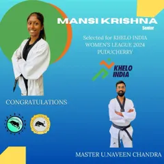 Another one of my dedicated athletes, Mansi Krishna, ready to compete at the Khelo India Women's League. Her selection is a result of consistent effort and training.