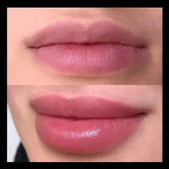 A stunning example of the results from our lip blushing training. You will learn how to add definition and a lasting wash of color, giving clients beautifully enhanced lips.