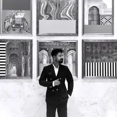 Standing before a wall of art, I am always reminded to "Boldly Go Forth." Every piece of art is a new journey, and as an artist, I am constantly inspired to explore new creative paths.