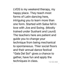 A duplicate of Nanditha's wonderful testimonial. We are so proud to create an environment that our students consider their happy place.