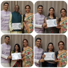 More happy graduates from our 12th batch of the 200-hour Holistic YTTC in Mumbai.