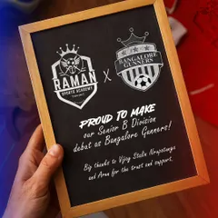 A new chapter begins. Announcing our Senior B Division debut as Bangalore Gunners, a proud partnership.