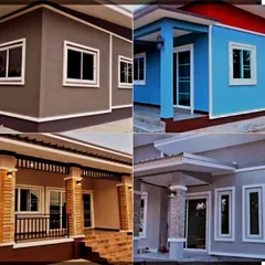 This collage provides a quick look at different exterior color possibilities. Seeing them side by side can help you visualize what might work for your own home's style.