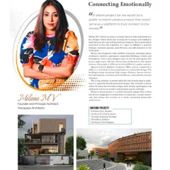 A feature on our Principal Architect, Milana M V, in the iGen 2023 issue, discussing our design vision of creating an emotional connection between people and the built environment.