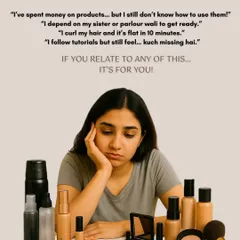 If you've ever felt frustrated with makeup tutorials or products, this class is for you. I address these exact problems, teaching you skills that actually work for you, so you never have to feel like something is missing again.