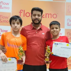 More winners from the 'My Game Open Badminton Tournament'. I am proud to stand with my students who consistently show dedication and achieve great results.