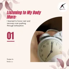 The first shift: listening to my body more. I learned to honor the need for rest and recovery over pushing through exhaustion, a crucial lesson for any new mother.