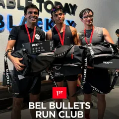 Victory at the Treadmill Challenge. We celebrate the teams that push the hardest and finish the fastest. This is what it looks like to own the 21KM.