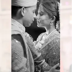Sometimes, the most powerful moments are the quietest. I use black and white photography to strip away distractions and focus purely on the emotion, like the gentle connection between this bride and groom.