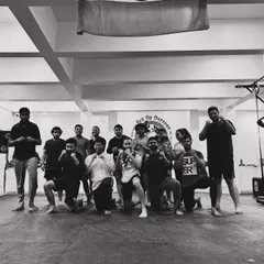 The energy on the mats is real. Our team, filled with determination after a tough BJJ session. We push each other to new heights every single day.