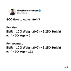 Here are the specific formulas to calculate your BMR for both men and women. I provide my clients with this knowledge so they can understand the science behind their personalized nutrition plans.