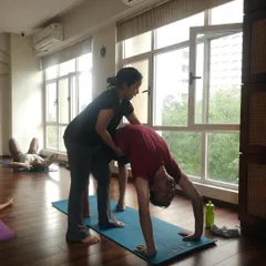 Your journey is unique, and I am here to guide you through it. With gentle adjustments and steady support, I help you find the alignment that feels right for your body, ensuring your practice is both safe and deep.