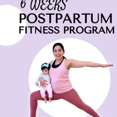 This program is for all moms, at least 10 weeks postpartum, who want to feel stronger and more confident. I even practice with my own little one sometimes.
