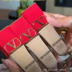 For buildable coverage with a radiant soft-matte finish, I love the Valentino Very Valentino foundation. It also offers SPF 25 sun protection.