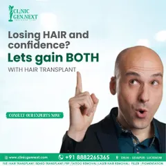 Losing hair and confidence? A hair transplant can help you regain both. Consult with an expert to find out if it's the right solution for you.