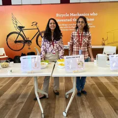 My team and I are ready to welcome employees to a DIY smoothie and snack bar. We set up these interactive stations to give people a hands-on experience with creating their own healthy, delicious food right in their office.
