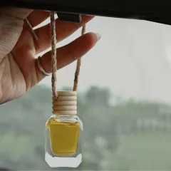 Enjoy a touch of luxury on every drive. Here is one of my hanging car air fresheners, filled with long-lasting fragrance oil to transform your daily commute.