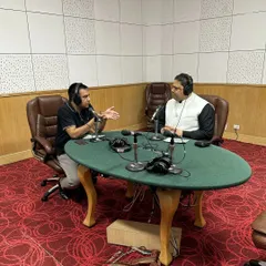 My 'Spreading Legal Awareness' initiative is about making law accessible. This image captures a session at the All India Radio studio, where I engage in a live phone-in program, answering questions on tenancy laws and landlord-tenant disputes directly from the public.