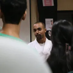 A candid moment during a Q&A session. I encourage questions and open dialogue to ensure the techniques and principles are clearly understood by everyone.