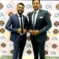 Collaboration is key in finance and in life. Here with my #cabuddy, celebrating our professional milestone at the CA Convocation 2023, reflecting the partnership approach I take when providing business advisory and tax services.
