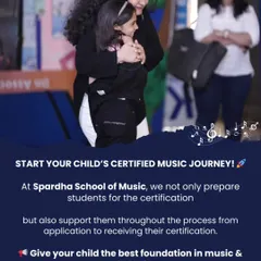 We support our students through the entire certification journey. From preparing for the exam to handling the application, we provide the guidance needed to give your child the best foundation in music and dance.