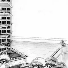 An early conceptual sketch exploring the idea of stacked housing. For me, an apartment building is not a 'machine to live in', but a place where the flow of relationships, both spatial and human, defines the sense of home.