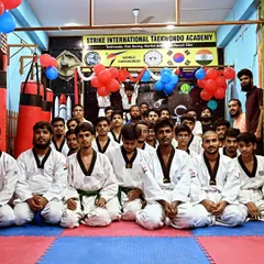 A group photo from our academy's opening ceremony, celebrating the start of a new journey with my students and community.