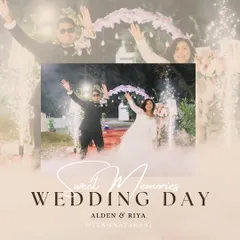A grand wedding day entrance for Alden and Riya. We choreograph spectacular entries for the bride and groom, complete with special effects like smoke and sparklers to create a truly cinematic moment.