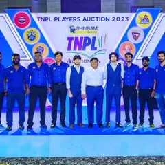 The full iDream Tiruppur Tamizhans contingent at the TNPL 2023 players auction. This is where the blueprint for the season is created.