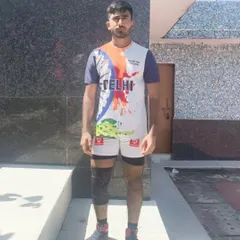 Another one of our dedicated players who earned his spot on the Zone 28 Delhi state team. His hard work and discipline paid off.