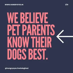 We believe pet parents know their dogs best. You are the ultimate authority on what your dog needs, and we're here to provide the information and high quality food to help you make the best choices.