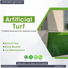 Even a small patch of our artificial turf can elevate the look of a property. This installation next to a modern building adds a touch of crafted greenery, demonstrating how our good quality, low-maintenance product provides a natural feel to any space.