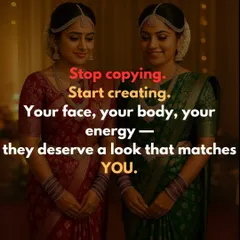 This is my call to action for all brides: Stop copying and start creating. Your face, body, and energy deserve a look that is uniquely yours. Let's work together to design a style that celebrates your individuality.