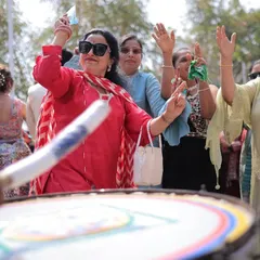 The infectious energy of the dhol. We make sure the baraatis have the best music to dance to, creating a lively and celebratory atmosphere.