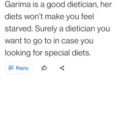 A key goal of my diet plans is to ensure you feel satisfied, not starved. This review from a happy client confirms that my special diets are filling and effective.