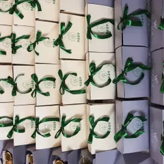 A closer look at the fleet of custom hampers for the SV Hospitality launch. Each box was carefully assembled and tied by hand to ensure a perfect finish.