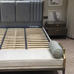 Here’s a look at the heavy-duty EBCO hydraulic lift mechanism I use in my storage beds. It makes lifting the mattress effortless and is built to last.