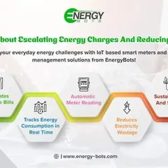 If you are struggling with rising energy charges and unpredictable bills, our IoT solutions are the answer. This graphic illustrates how our system provides accurate billing, real-time consumption tracking, and automatic meter reading to help you achieve savings and sustainability.