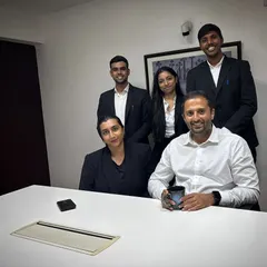 A group photo with our October 2024 interns. Our mentorship approach involves them in day-to-day firm activities, offering a realistic view of life at an IP law firm.