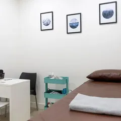 This is my private consultation and treatment room. It is a quiet, professional space where I conduct assessments and provide manual therapies as part of a holistic treatment plan.