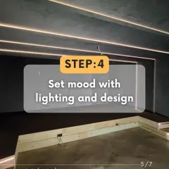 Step 4 in my 5-step guide to building a dream theater: setting the mood with lighting and design. This is where the room's personality really comes to life.