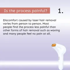 "Is the process painful?" This is one of the most common questions we get. Most people find laser hair removal far less painful than waxing, and with our advanced cooling technology, many feel little to no pain at all.