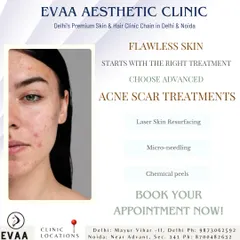 Flawless skin begins with the right approach. We offer advanced acne scar treatments like laser skin resurfacing, micro-needling, and chemical peels, customized to your skin's needs.