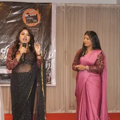 Speaking at a seminar for aspiring entrepreneurs. I believe in empowering other artists to build their own successful careers.